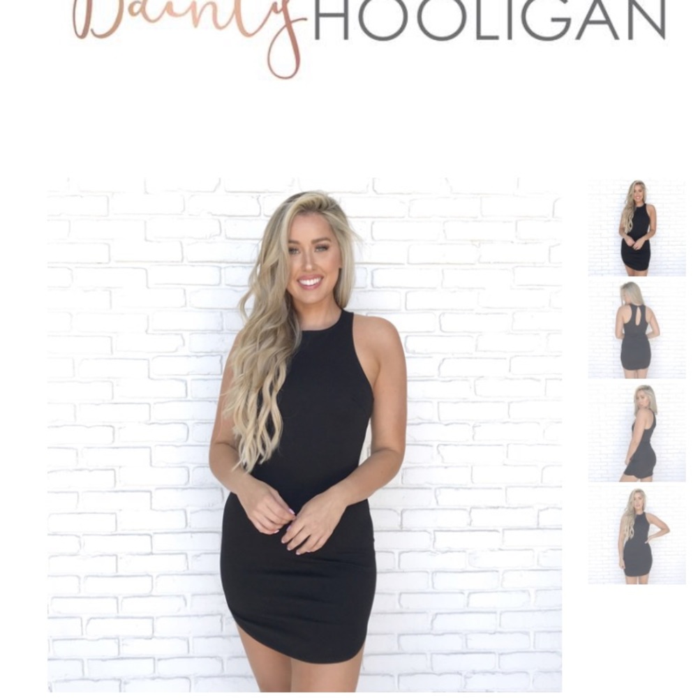 Red bodycon dress